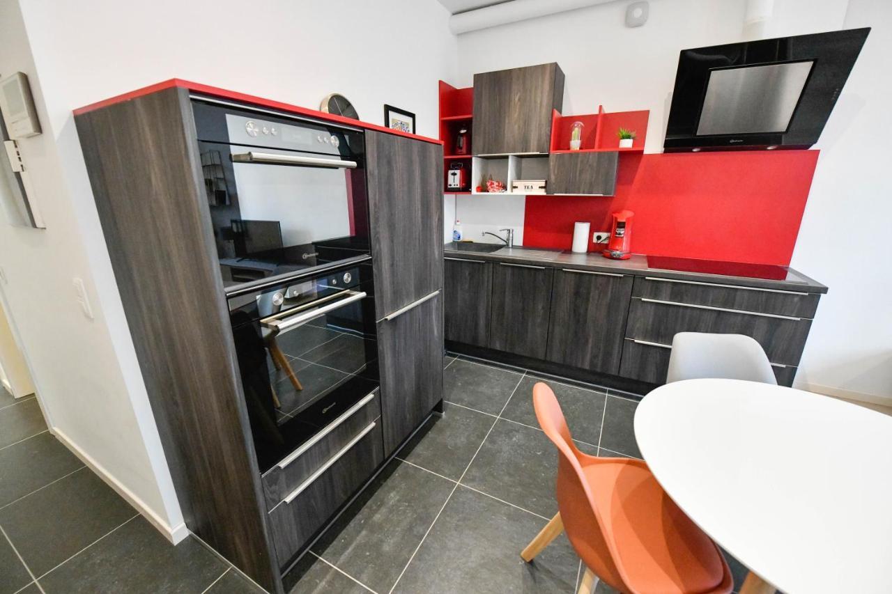 Les Cerisiers - Appartement Cosy Au Centre De 那慕尔 外观 照片